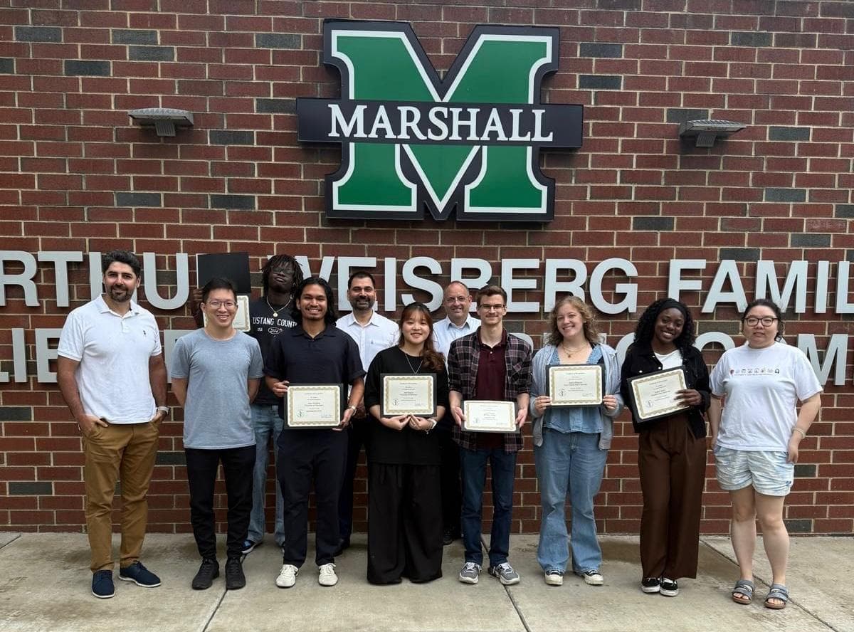 WV-INBRE Celebrates Successful Completion of the 2026 Bioinformatics Bootcamp at Marshall University.
